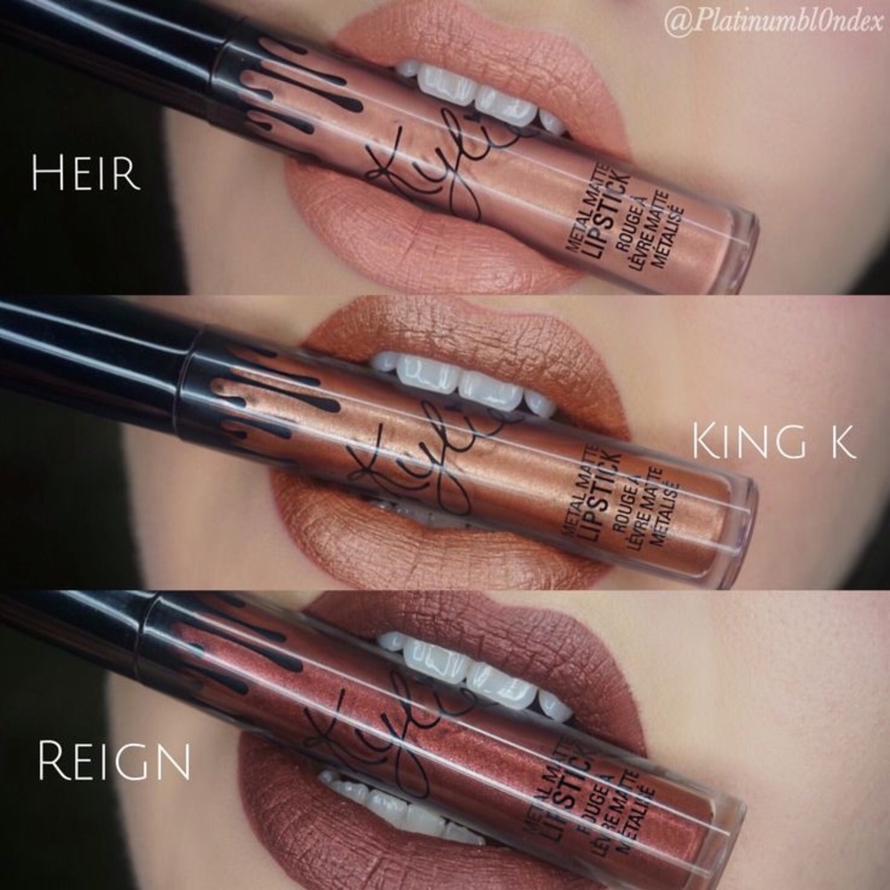 Kylie Jenner Metallic Lipsticks